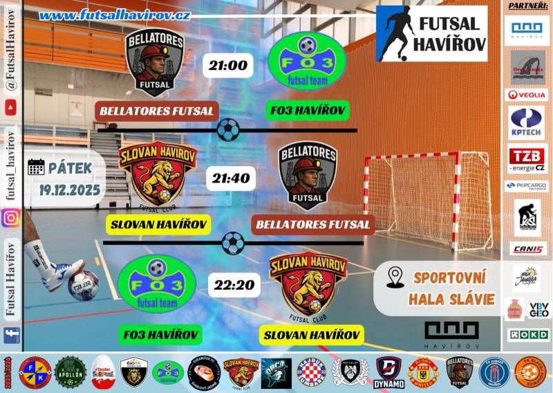 Pozvánka na akci - Futsal Havířov