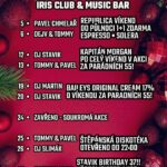 Pozvání na akci - Iris club - Prosinec