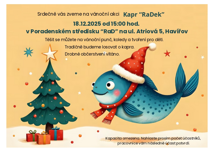 Pozvání na akci - Kapr "RaDek"