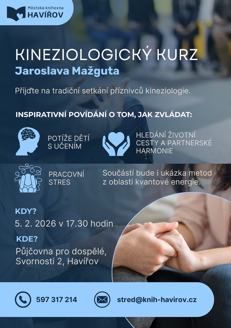 Pozvání na akci - Kineziologický kurz Jaroslava Mažguta