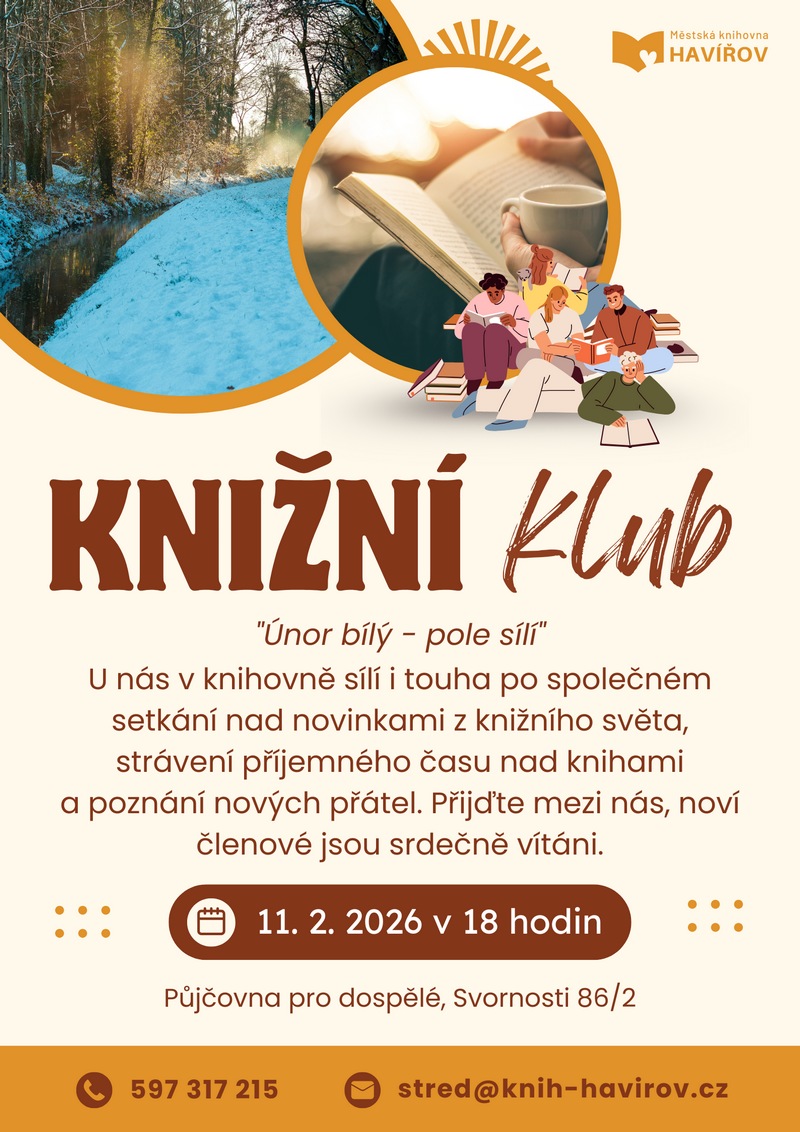 Pozvání na akci - Knižní klub