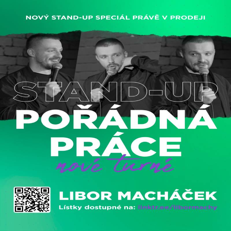 Pozvání na akci - Libor Macháček - Pořádná práce