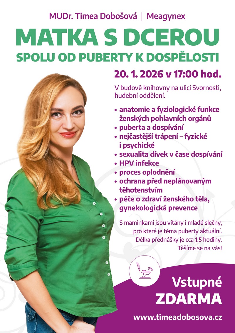 Pozvání na akci - Matka s dcerou – spolu od puberty k dospělosti