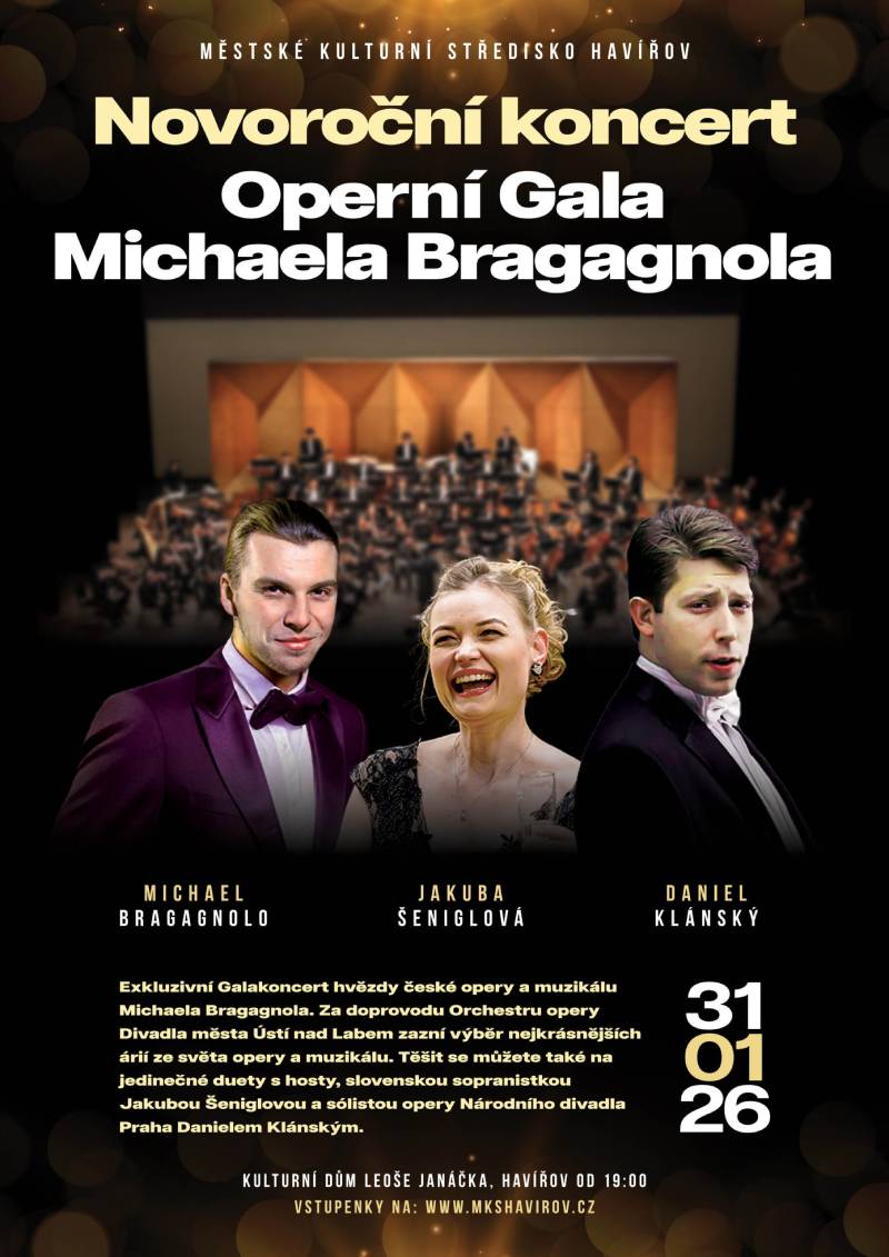 Pozvání na akci - Novoroční koncert Havířov