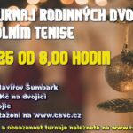 Pozvání na akci - Vánoční turnaj rodinných dvojic ve stolním tenise