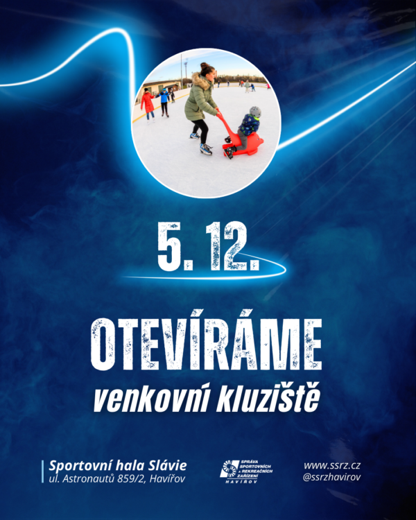 Pozvání na akci - Venkovní kluziště