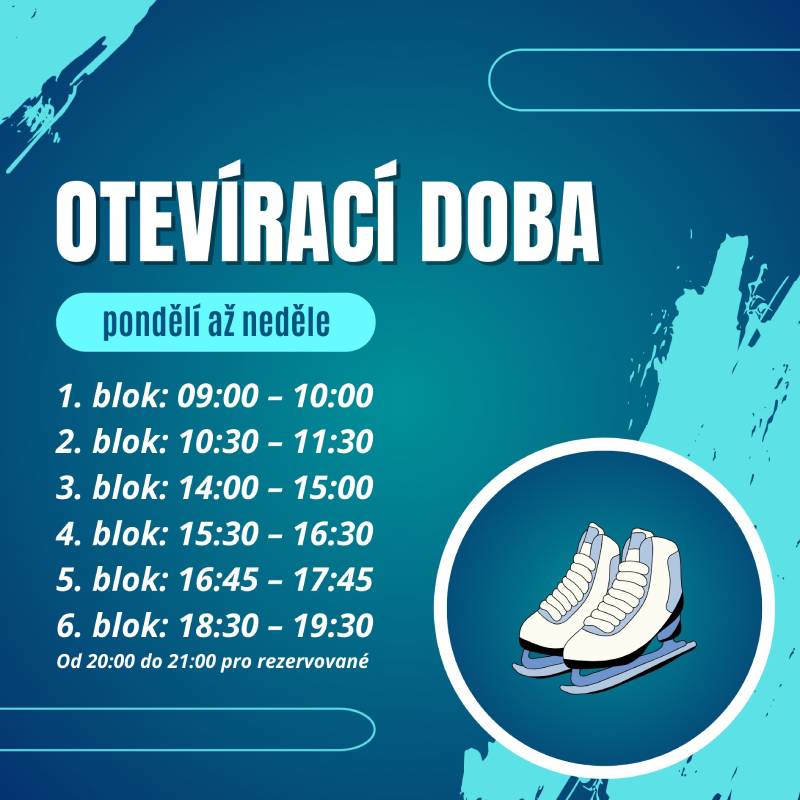 Pozvání na akci - Venkovní kluziště