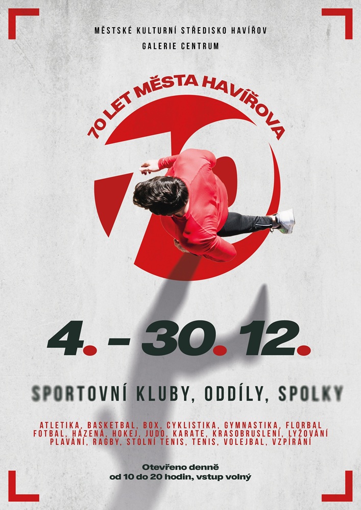 Pozvání na akci - Výstava – Sedmdesát let havířovského sportu