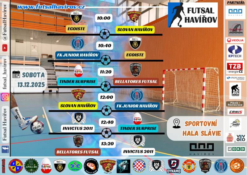 Pozvánka na akci - Futsal Havířov