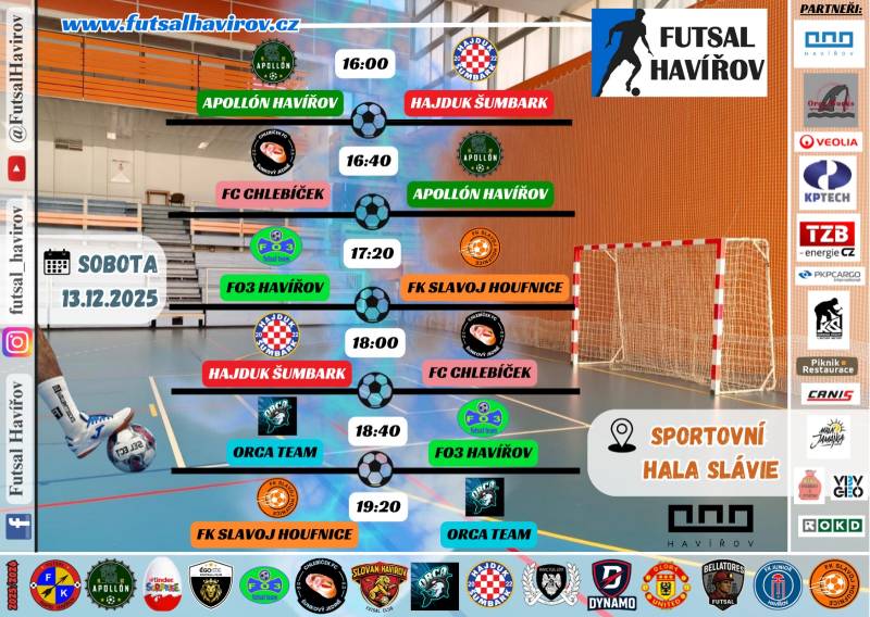 Pozvánka na akci - Futsal Havířov