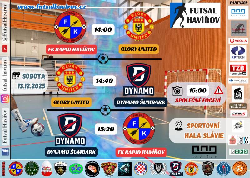 Pozvánka na akci - Futsal Havířov