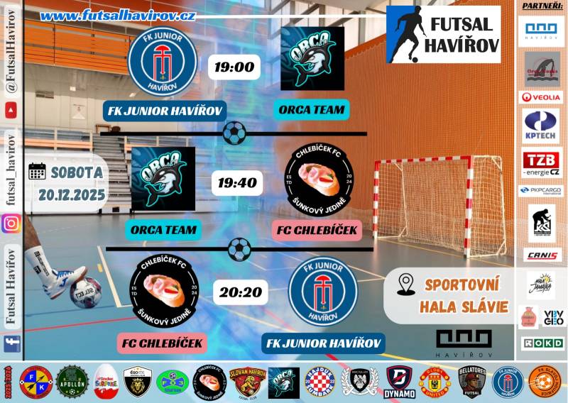 Pozvánka na akci - Futsal Havířov