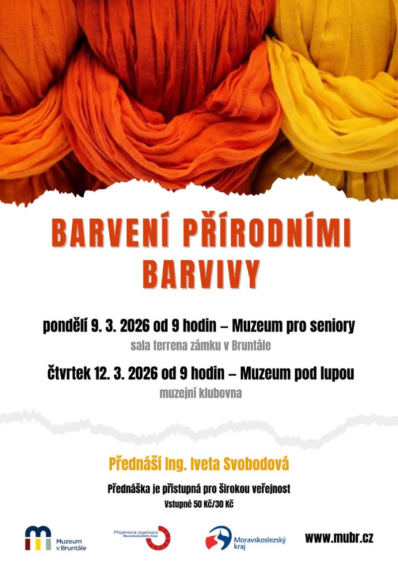 Pozvání na akci - Barvení přírodními barvivy