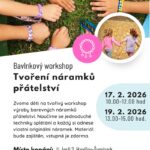 Pozvání na akci - Bavlnkový workshop : Náramky přátelství
