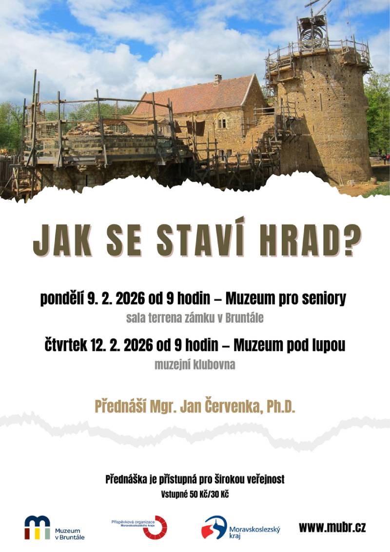 Pozvání na akci - Jak se staví hrad?