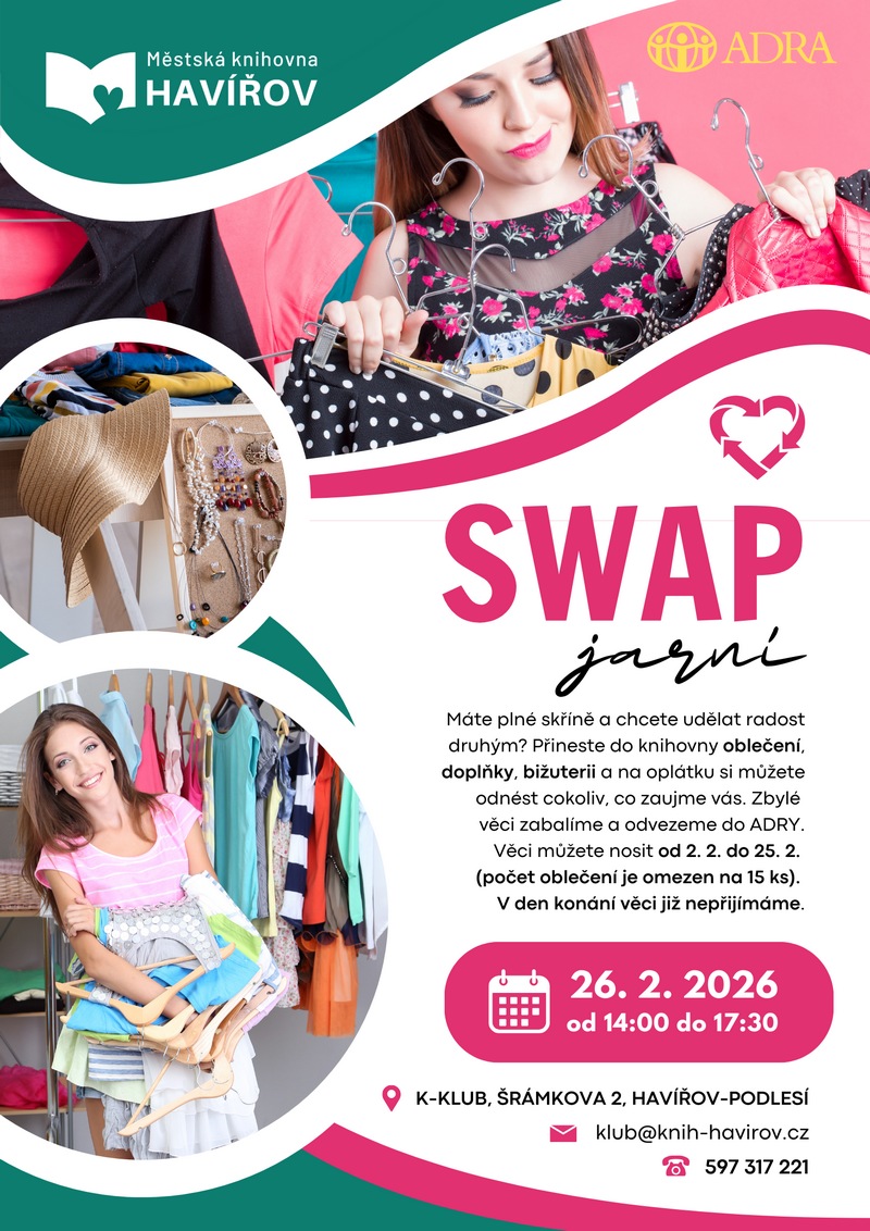 Pozvání na akci - Jarní Swap