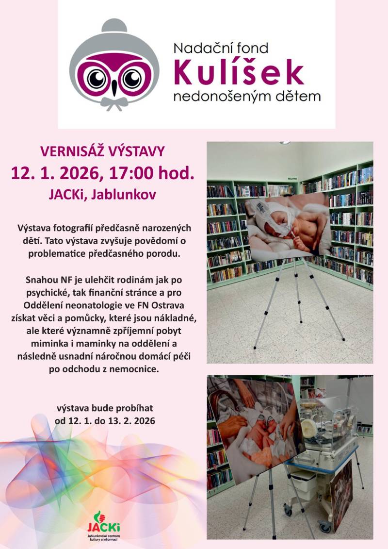 Pozvání na akci - Výstava - Nadační fond kulíšek