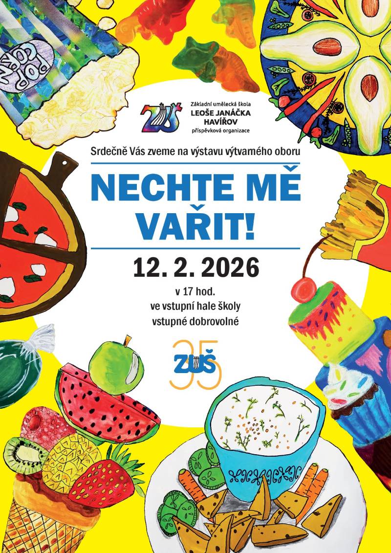 Pozvání na akci - Nechte mě vařit!