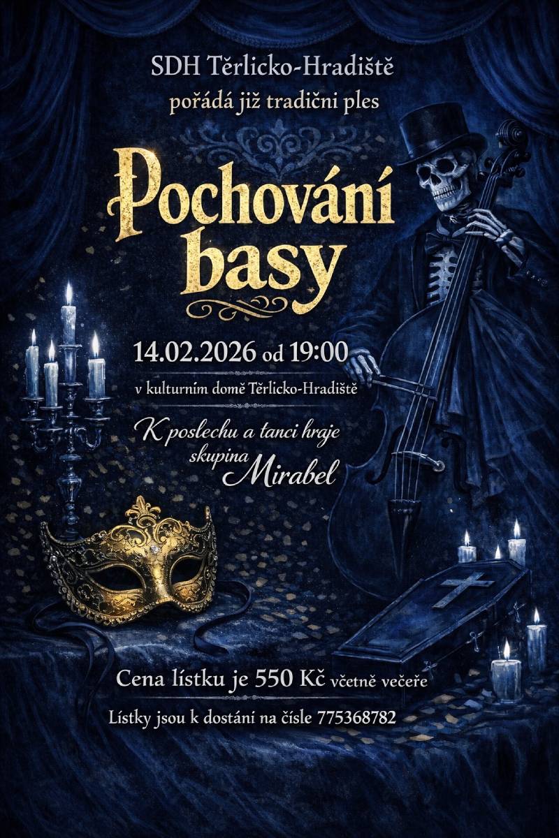 Pozvání na akci - Pochování basy