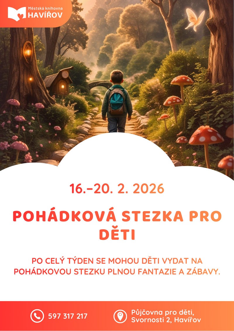 Pozvání na akci - Pohádková stezka pro děti