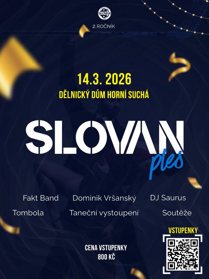 Pozvání na akci - Slovan ples