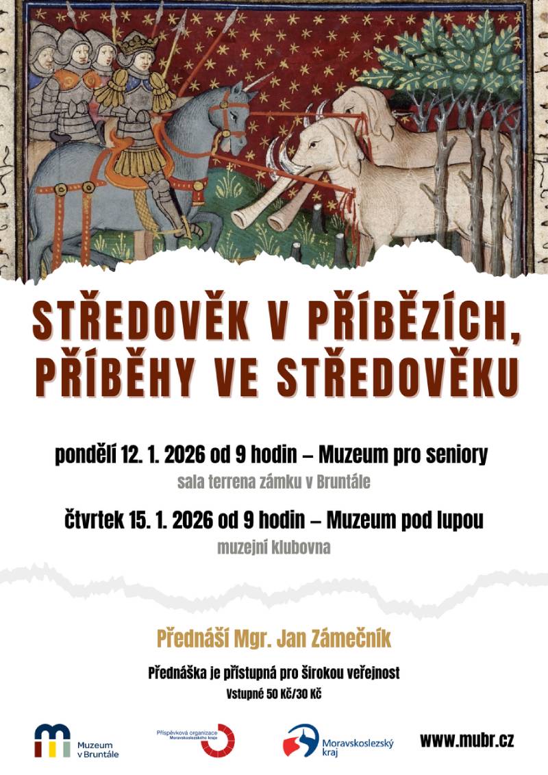 Pozvání na akci - Středověk v příbězích, příběhy ve středověku