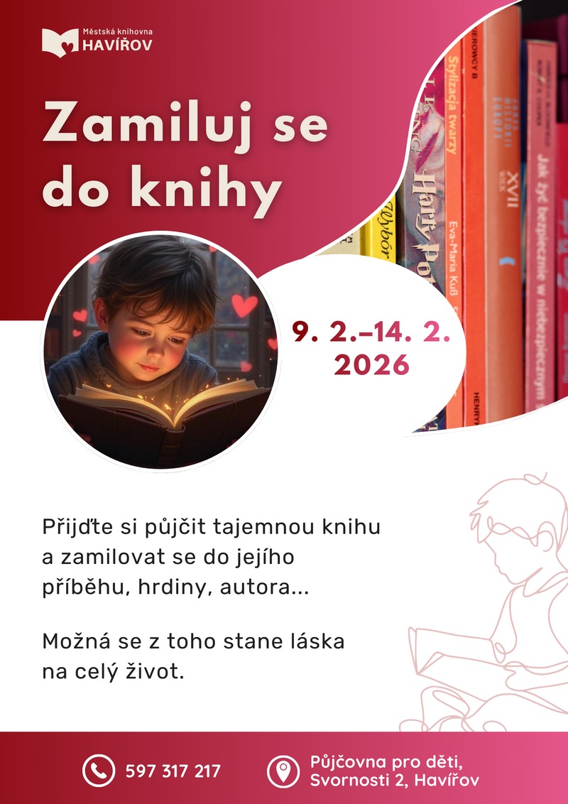 Pozvání na akci - Zamiluj se do knihy