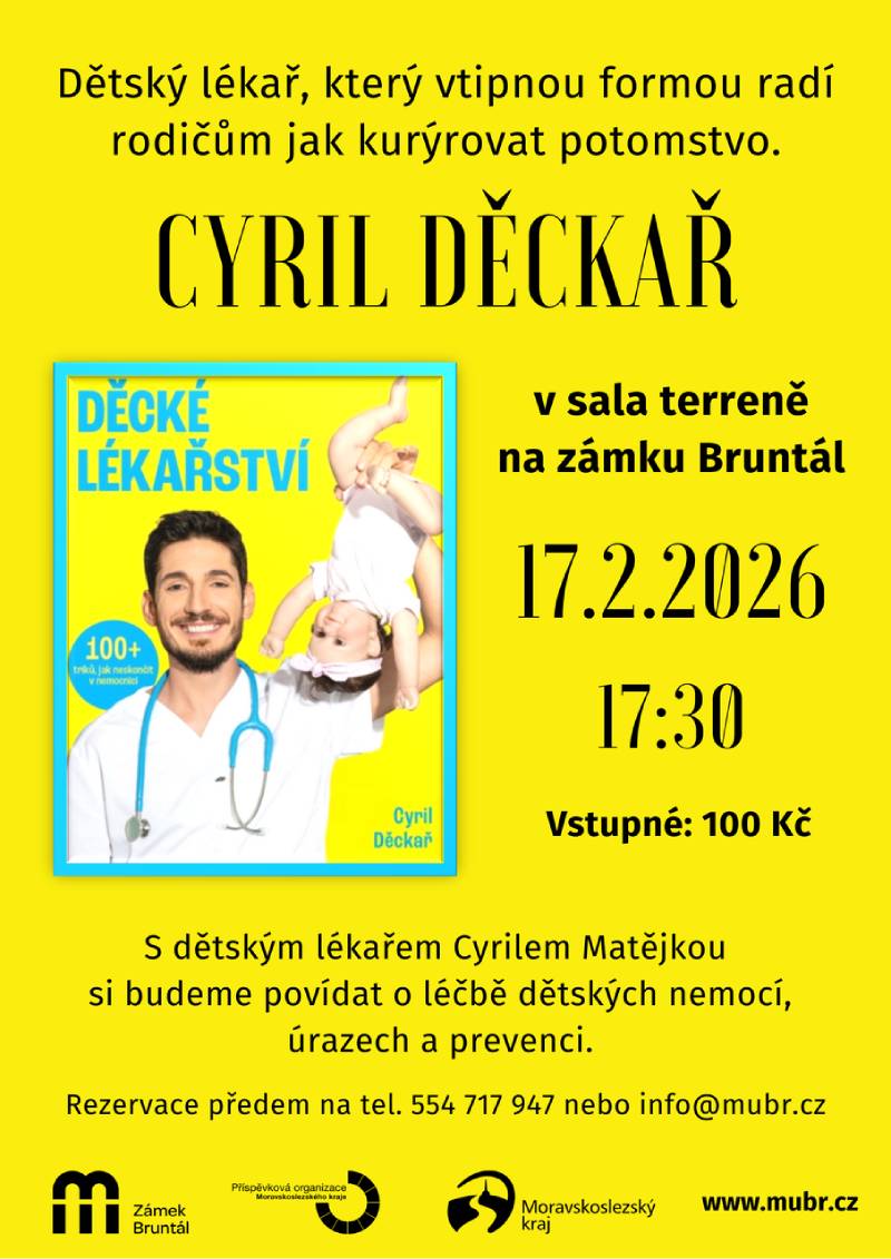 Pozvání na akci - Cyril Děckař