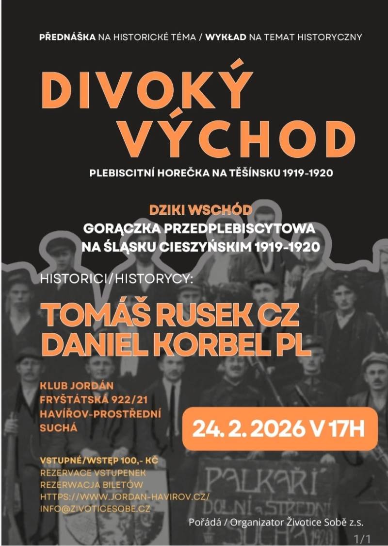 Pozvání na akci - Divoký východ