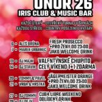 Pozvání na akci - Iris club - únor