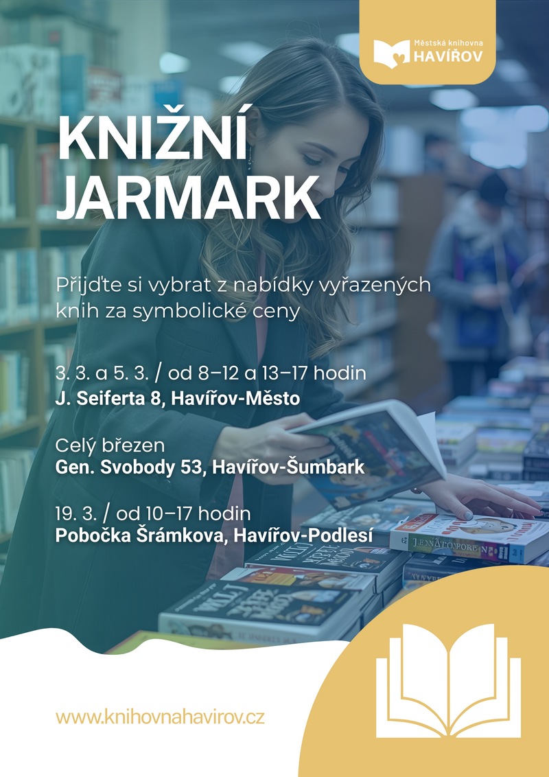 Pozvání na akci - Knižní jarmark