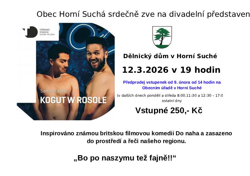 Pozvání na akci - Kogut w rosole