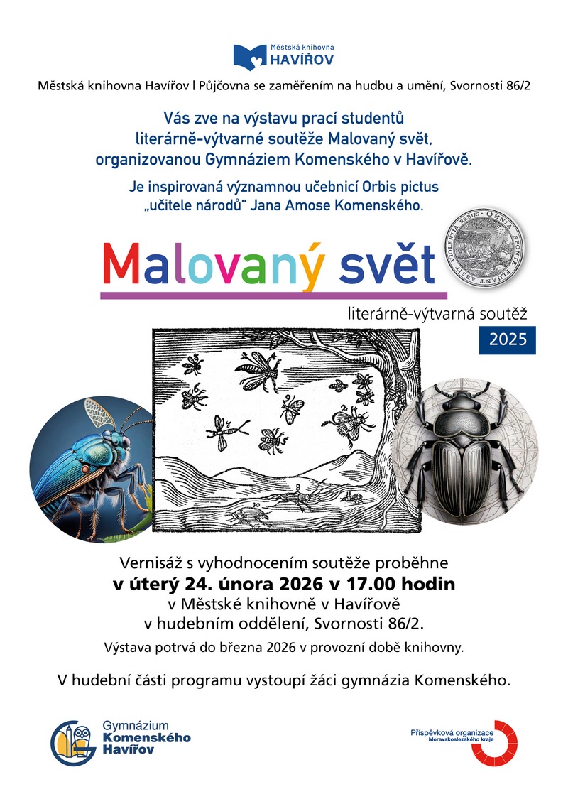 Pozvání na akci - Malovaný svět