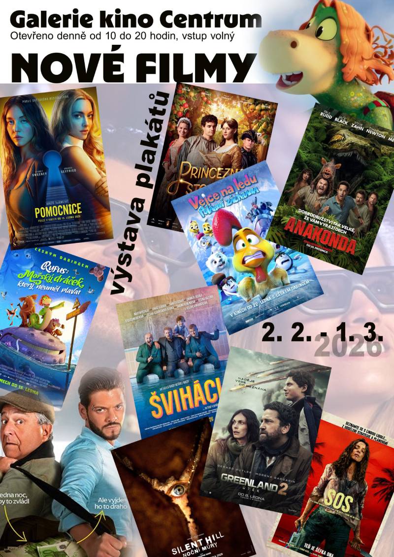 Pozvání na akci - Nové filmy