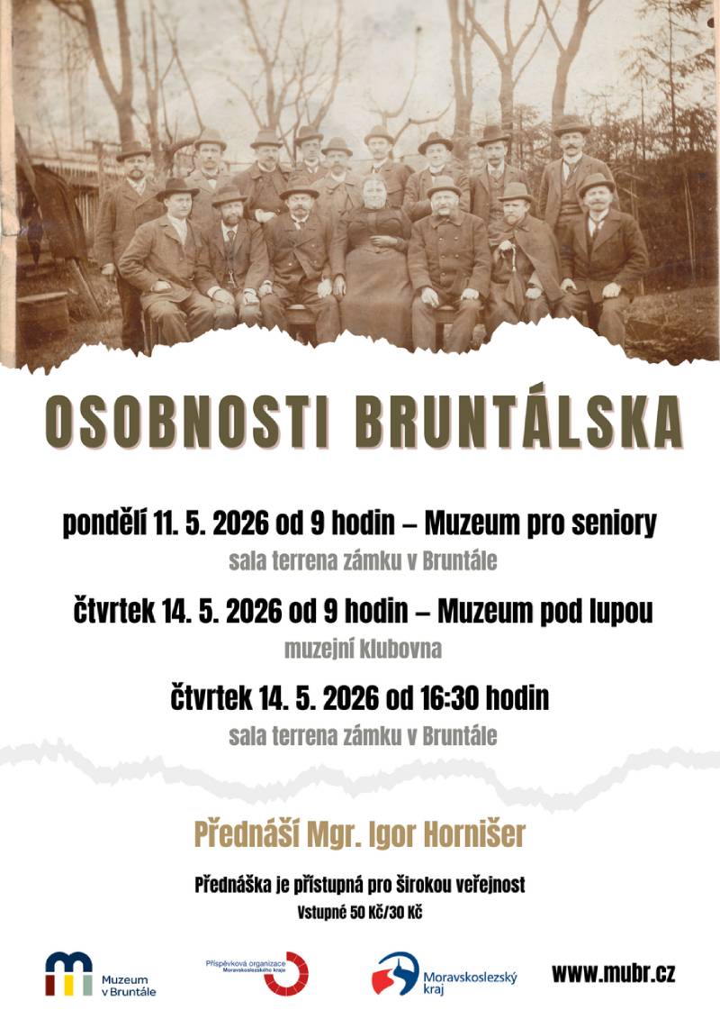 Pozvání na akci - Osobnosti bruntálska