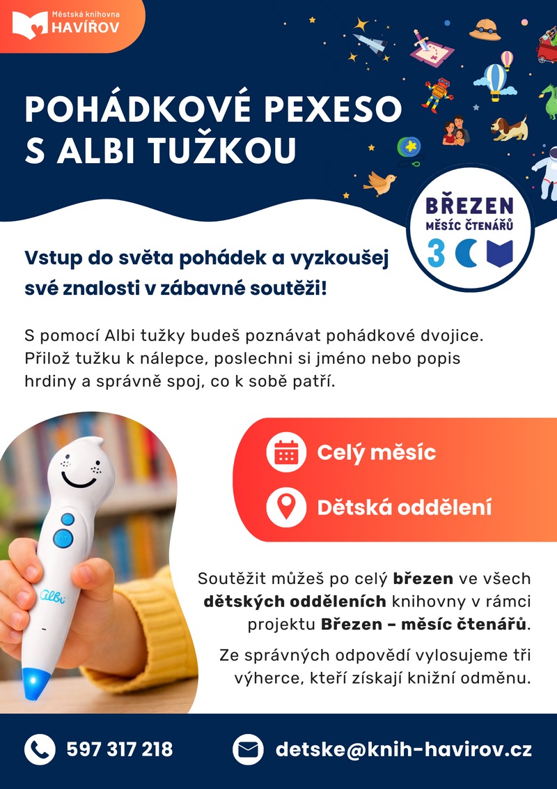 Pohádkové pexeso s Albi tužkou