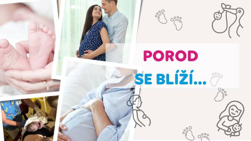Pozvání na akci - Porod se blíží
