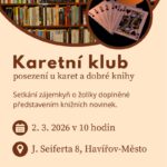 Pozvání na akci - Posezení u karet a dobré knihy