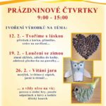Pozvání na akci - Prázdninové čtvrtky