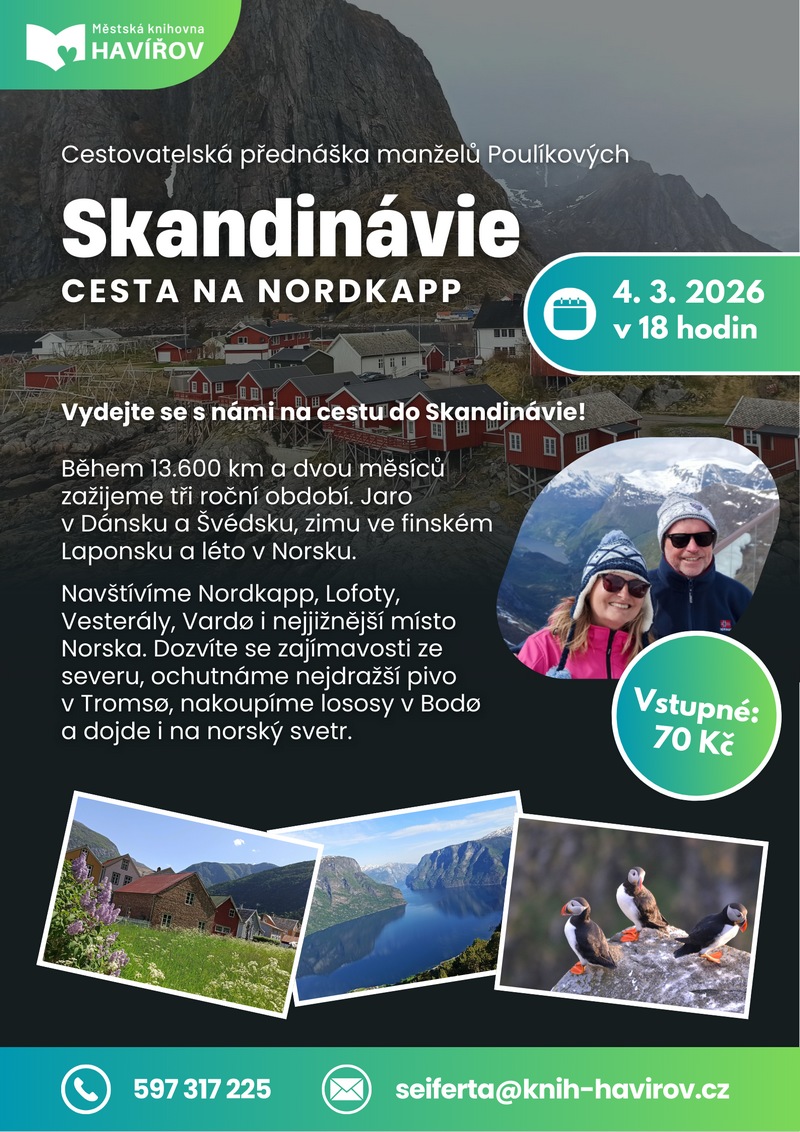 Pozvání na akci - Skandinávie – Cesta na Nordkapp