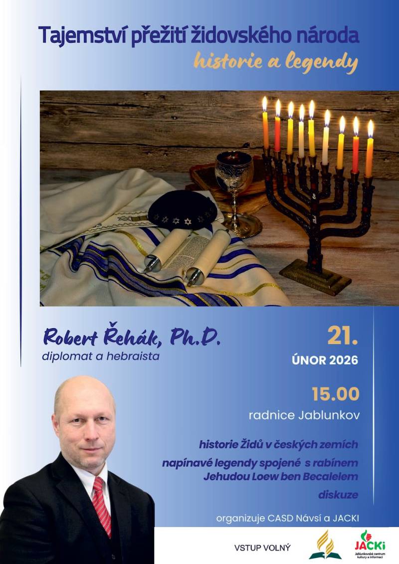 Pozvání na akci - Tajemství přežití židovského národa