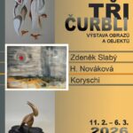Pozvání na akci - TŘI ČURBLI - Výstava obrazů a objektů