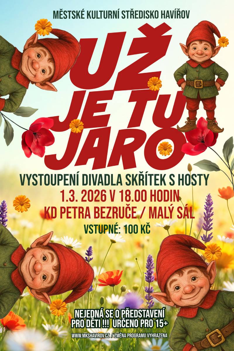 Pozvání na akci - Už je jaro