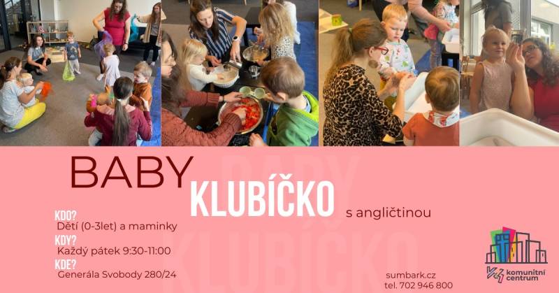 Pozvání na akci - Baby klubíčko