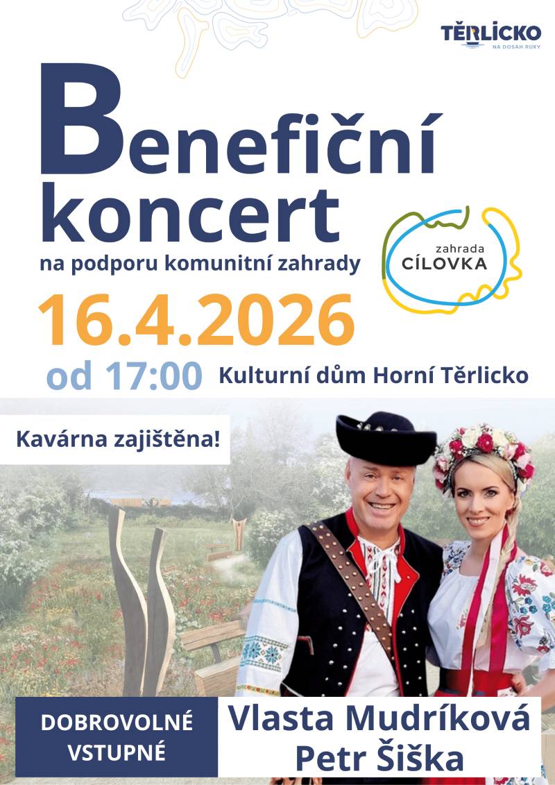 Pozvání na akci - Benefiční koncert