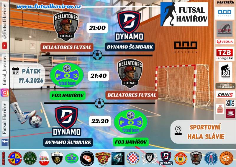 Pozvání na akci - Futsal Havířov