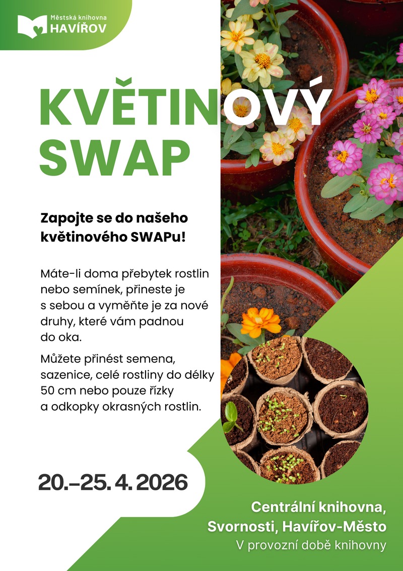 Pozvání na akci - Květinový SWAP