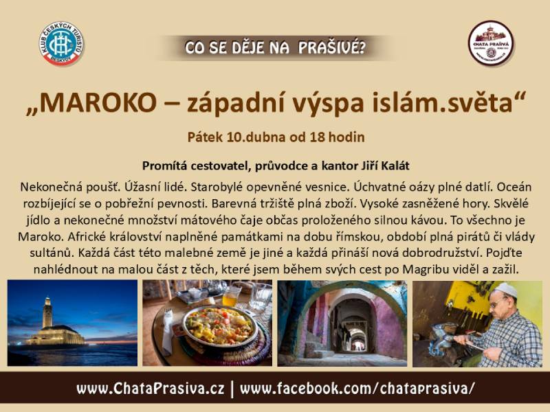 Pozvání na akci - Maroko
