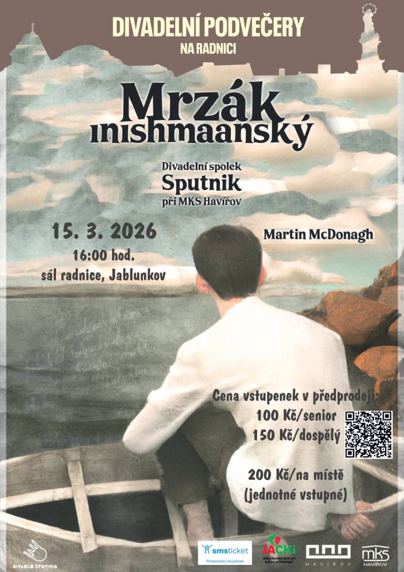 Pozvání na akci - Mrzák Inishmaanský