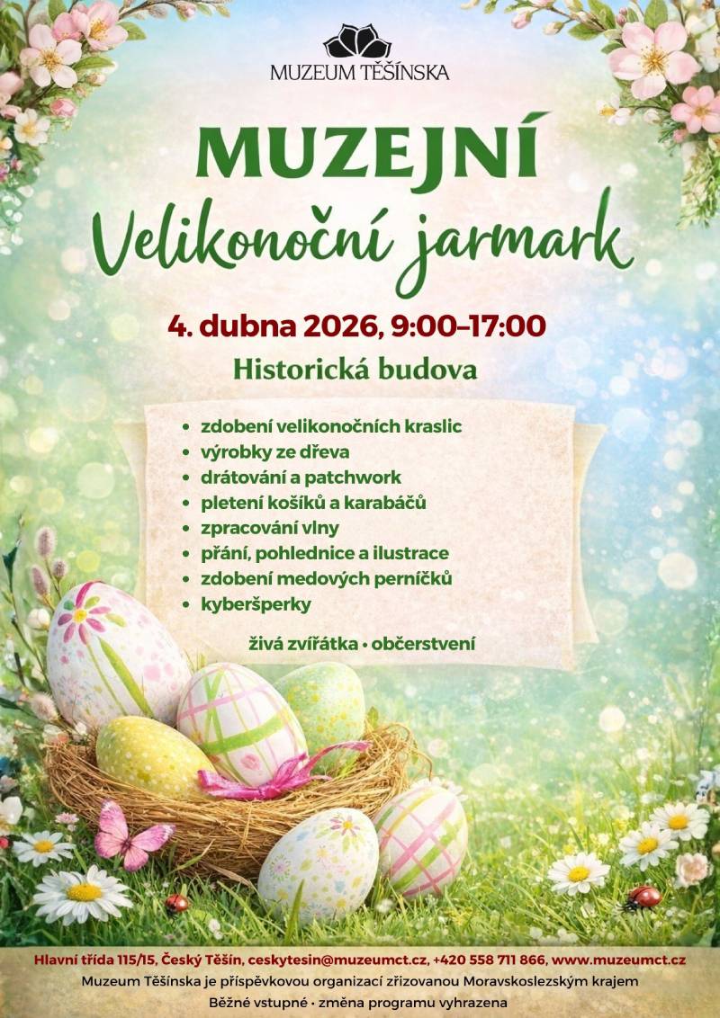 Pozvání na akci - Muzejní Velikonoční jarmark